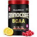 ALLMAX Nutrition AMINOCORE BCAA ... 8G BCAAS... 100% Pure Branch ChainedAmino Acids.. Gluteeniton - vaaleanpunainen sitruuna - 315 gram