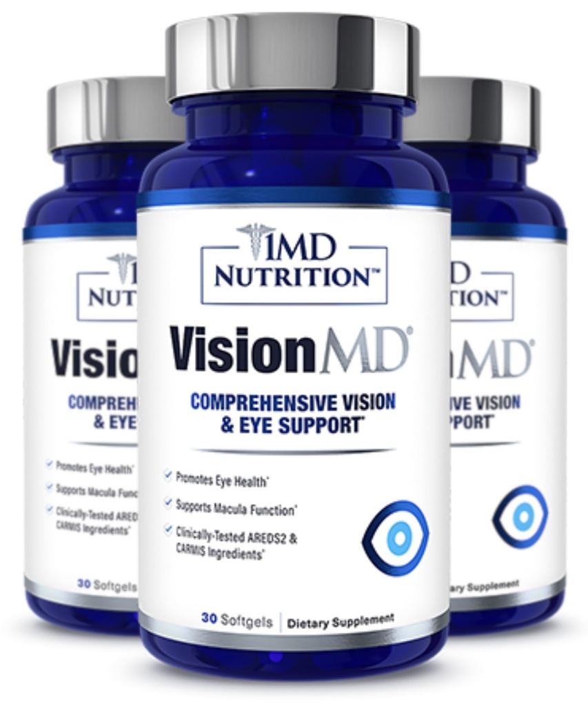 1MD ravitsemus VisionMD Eye Vitamiini CARMIS - Lutein & Zeaksantiini 