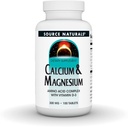 Lähde Naturals Kalsium & Magnesium, Aminohappokelaatti D-3, 300 MG - 100 tablettia