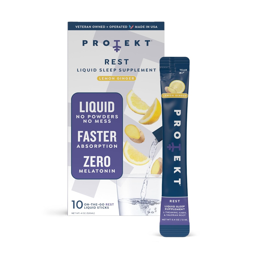 PROTEKT GABA L Theanine Supplement 