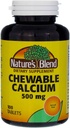 Nature's Blend Pureskeltava kalsium 500 mg, 100 tablettia (Pack of 5)