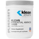 Klean Athlete Klean Essential Aminos + HMB - Blend of Essential Amino Acids - med HMB, vitamin D3 & Glutamin för Lean Muscle Mass - 9.7 Ounces - Natural Orange Cream Flavor