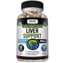 Kaya Naturals Liver Cleanse Detox & Korjaus - Maito Thistle Supplement - Maksa Detox naisille ja miehille - Artisokkauute ja Voikukka juurikapselit - 60 Count