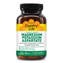 Maa Life Target-Mins Magnesium Kalium Aspartaatti, 600 mg/198mg, 90 tablettia, Certified Gluteeniton, Certified Vegan