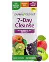 Puhtaasti inspiroitu 7-päiväinen detox Cleanse - koko kehon puhdistus- ja detox pillereitä naisille ja miehille, Powered Senna Leaf, C-vitamiini, omenasiider viinietikka, digestiiviset entsyymit ja probiootit - 42 Acai Berry Kapselit