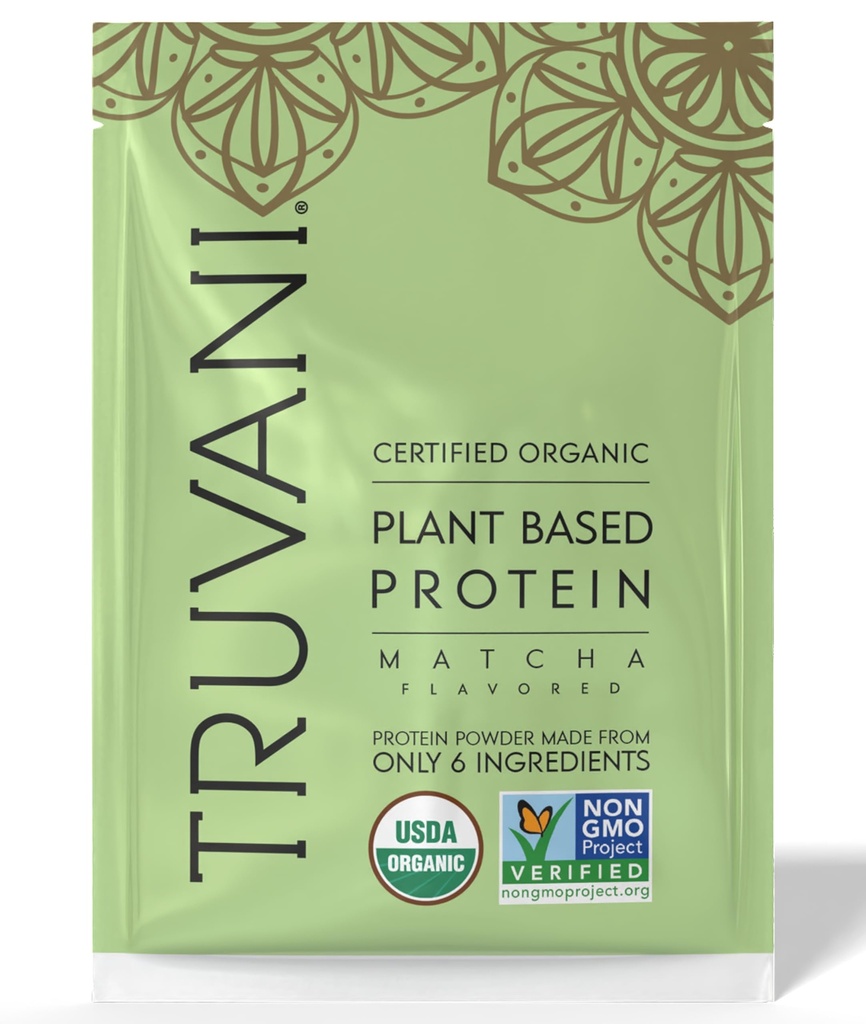 Truvani Vegan Pea Protein Powder 