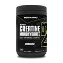NutraBio Pure Micronized Creatine Monohydraatti Powder täydennysosa, makuamaton, (500 g) - Tukee Bulk Lihasenergiaa, Recovery, ja vahvuus - HPLC testattu Creatine Powder täydennysosa miehille ja naisille