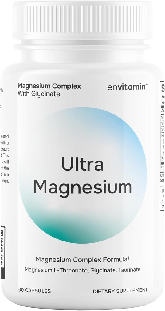 Ultramagnesium 1700mg - alkaen Magnesium Glycinate, L-treonaatti & Taurinate