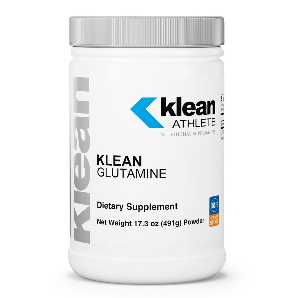 Klean Athlete Klean Glutamine - Immunity Support & Gut Health * - Amino Acids Supplement - NSF Certified for Sport - Non-GMO, Gluten Free & Vegan - 17,3 oz