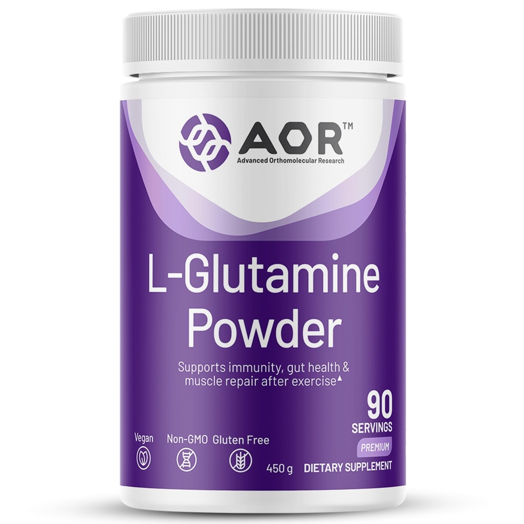 L-glutamiinijauhe 450g, tukee immuniteettia ja Gut Health, ravintolisä, 90 tarjoilua