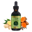Go Nutrients Turmeeric Ease - Organic Turmeeric Supplement Curcumin, Inkivääri & Black Pepper 