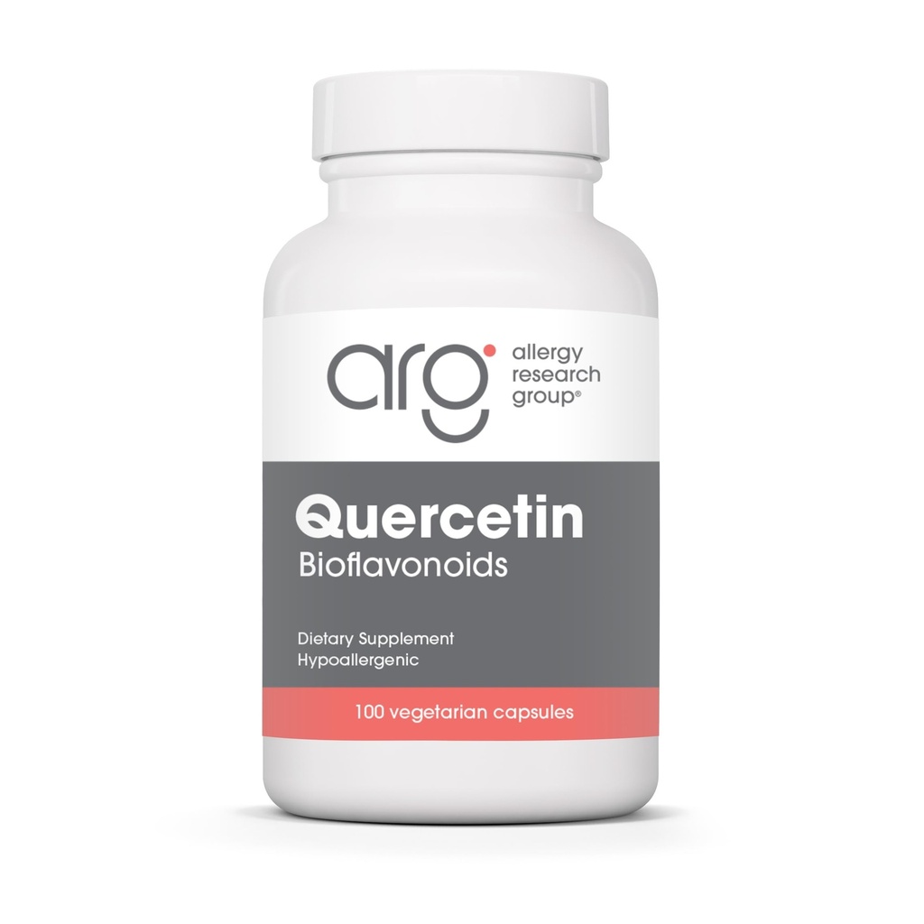 Allergy Research Group Quercetin Bioflavonoids - Lemon Bioflavonoid Complex, Rutin, Citrus Extract, Hesperidin, Vegetariska kapslar - 100 greve