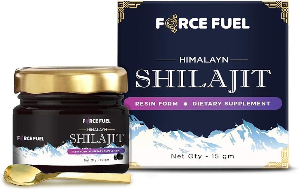Shilajit Pure Himalayan Organic Shilajit Hartsi - Gold Grade 100% Supplement for Miehet ja naiset - Natural Shilajit Hartsi 85+ Trace Minerals & Fulvic Acid for Focus, Energy & Immunet 30 päivän tarjonta
