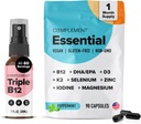 Complementary Essential Vegan Multivitamiini & Triple B12 Spray Bundle ...