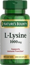 Luonnon Bounty L-Lysine, 1000 mg, 60 tablettia