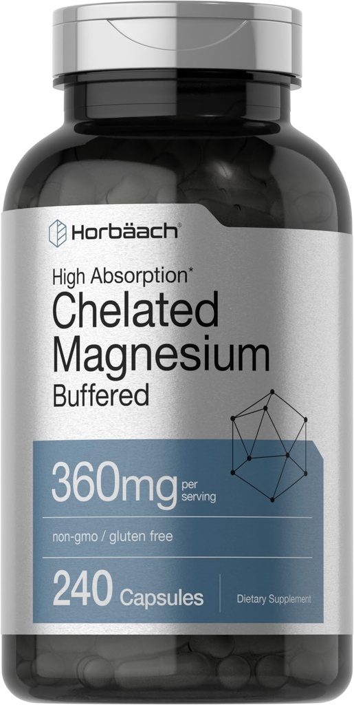 Horbäach Kelatoitu magnesium 360 mg 