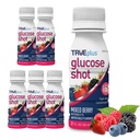 TRUEplus® Glukoosi Shots 6 pulloa - Mixed Berry