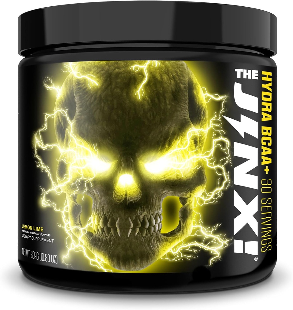 JNX SPORTS The Jinx! Hydra BCAA+ Post Treenout Recovery Drink - Hydraation Elektrolyyttejä miehille ja naisille - 30 Tarjoilu, sitruunan lime