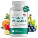Päivittäinen pieni annos MultiVitamin & Mineraali miehille & naisille tukemaan kognitiivista suorituskykyä & muistia + Hyaluronic Acid for Skin Health + TMG for Exercise (150 kreivi)