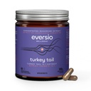 Puolusta nyt Organic Turkey Tail Mushroom Supplement - 12:1 Turkey Tail Extract 60 Vegan Kapselit (500mg) - 45% Varmennettu Beta-D-Glucans!