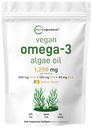 Micro Ingredients Vegan Omega 3 Algae Oil, 240 Veggie Softgels 