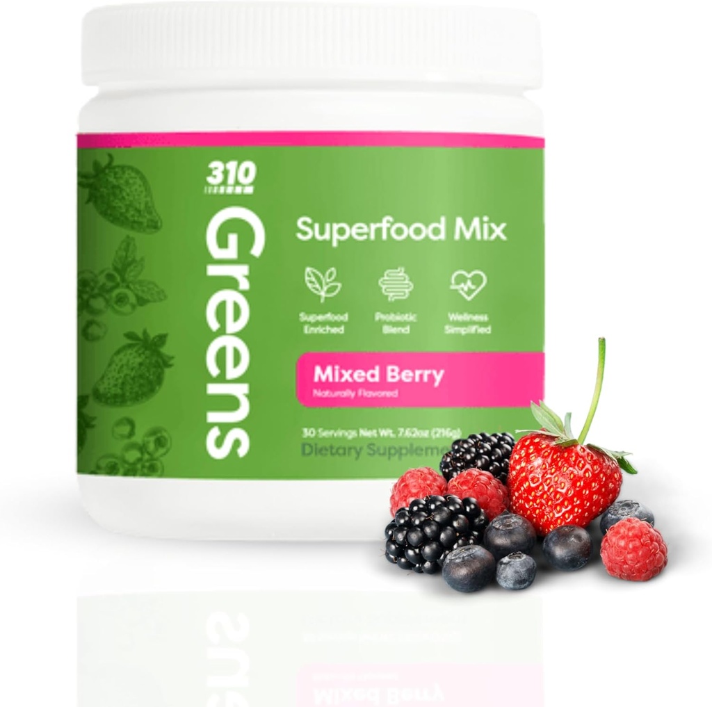 310 Nutrition Organic Superfood Greens Powder 