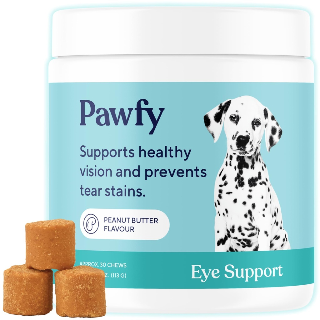 Pawfy Eye Support Soft Chews Estä Kyynelvajaukset Tuki Silmät Näkymä ...