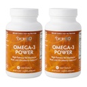 BrainMD Dr Amen Omega-3 Power - 60 kapselia, pakkaus 2 - Joint & Immunosupport Supplement - Sisältää DHA & EPA - Gluteeniton - 60 Tarjoilu yhteensä