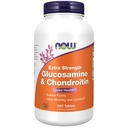 NOW Foods Supplements, Glucosamine & Chondroitin Extra Strength, Sulfate Forms, 240 tabletter