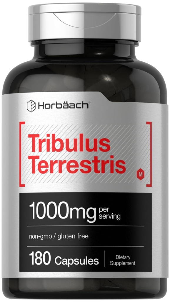 Horbaach Tribulus Terrestris miesten 1000 mg 180 kapselia
