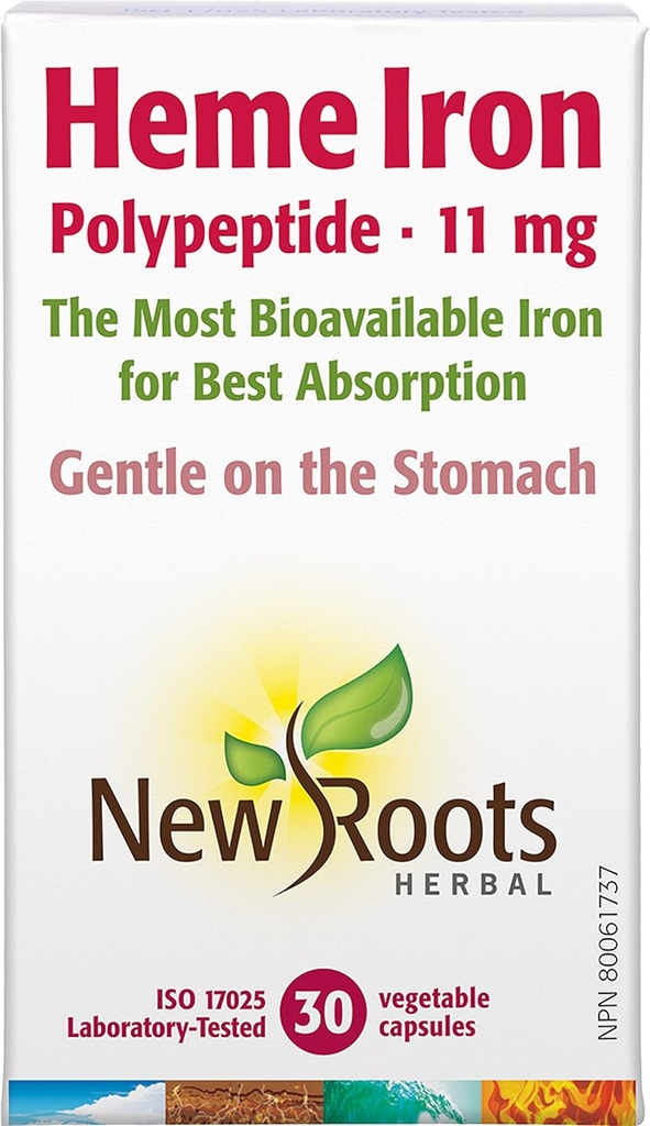 New Roots Heme Iron 30 kapslar