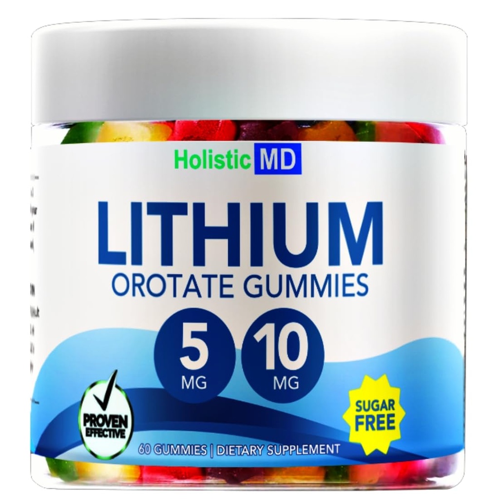 Litium Orotate 5 mg 10mg ... Miehille Naiset Lapset...
