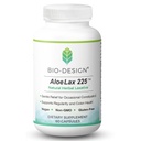 Aloe Lax 225 Natural Herbal Laxative - Gentle Relief for Occasional Constipation, Gas och Bloating med 225 mg Natural Aloe Ferox - Stöder Bowel Regularity & Colon Health - 60 kapslar