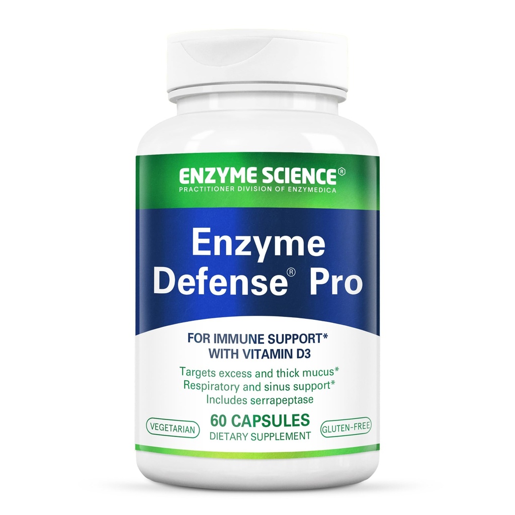Enzyme Science Enzyme Defense Pro, 60 kapselia