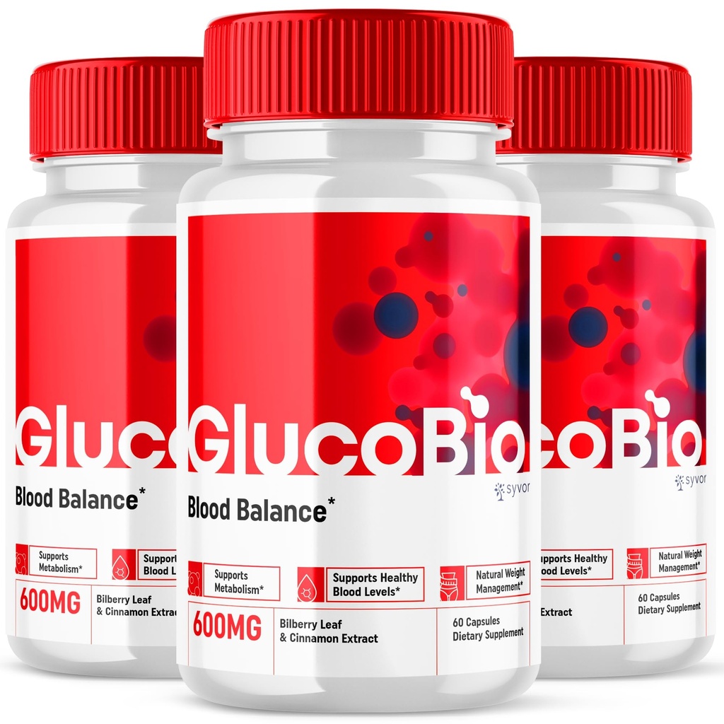 (3 pakkaus) Glucobio Kapselit, Gluco Bio Advanced Glyco Support Formula pillerit, Glucobio Extra Strength Supplement, Glucobio Natural Ingredients Glycogen Support, Gluco Bio Glycogen Reviews (180 kapselia)