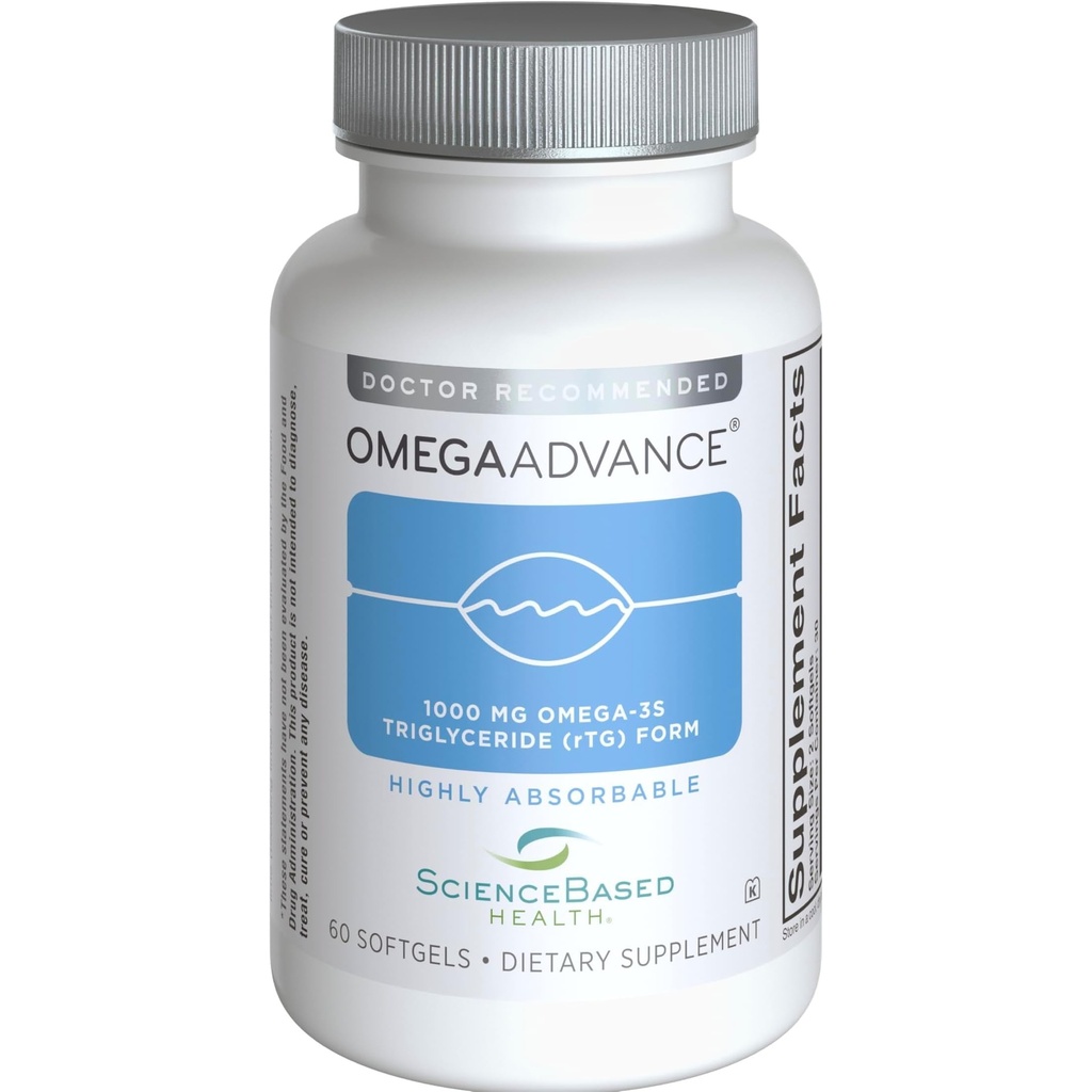 OmegaAdvance Omega-3 Fish Oil 