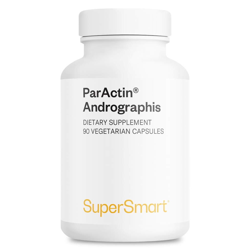 Supersmart - ParaActin Supplement 300mg per päivä (High Strength) - Andrographis Paniculata ...