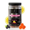 Immuuni Gummies - Sambucus Elderberry - C-vitamiini & D - Sinkki - Säästä sairastumispäivät - Lapset & aikuiset - Safe Ages 4 & Up - Nano Kolloidinen Silver - Gluteenittomat & liivate Ei muuntogeenisiä organismeja - Berry Lemonade - 60