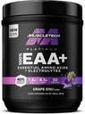 LihasTech Platinum Essential Aminohapot täydentää Electrolyyttejä, Rypäle - Pre-Workout jauhetta energia, lihasten kasvu ja vahvuus Builder - EAA Complex miesten ja naisten - 30 tarjoilut