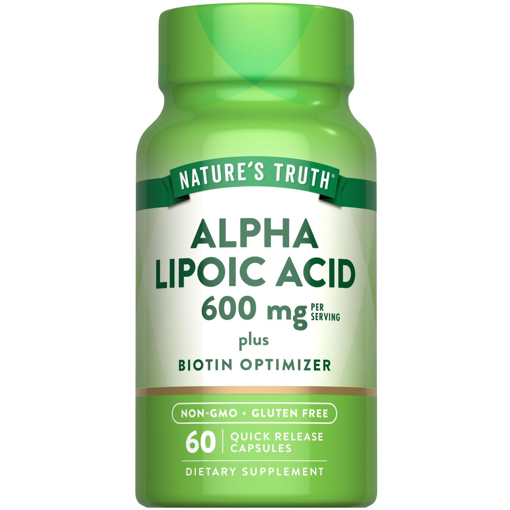 Nature's Truth Alpha Lipoic Acid 600 mg 