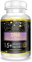 ACTIF DNA Mega Support med 15+ Avancerade faktorer - Icke-GMO, Fast-Acting, Made in USA, 60 Count