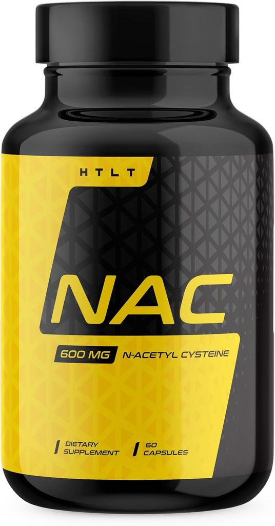 NAC: HTLT 600 mg N-asetyylikysteiiniä per tarjoilu 