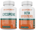 Betasitosterolin ja lykopeenin Bundle Combo