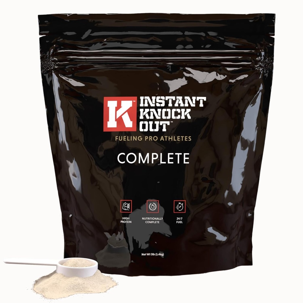 Instant Knockout Complete Shred - Aterianvaihto Shake - Vanilla - Korkea-Proteiini, Vitamiini-Enriched, Nutritionally Complete - 14 Tarjoilut