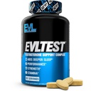 EVL Complete Testosteron Booster for Men - Post Workout Recovery Testosteron Supplement med DIM Plus D Aspartic Acid och Tribulus - EVLTest Estrogen Blocker för Män Post Workout Supplement