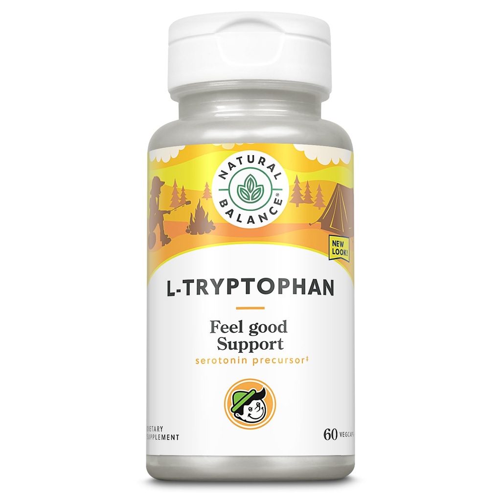 Luonnollinen tasapaino L-Tryptofaani 60ct