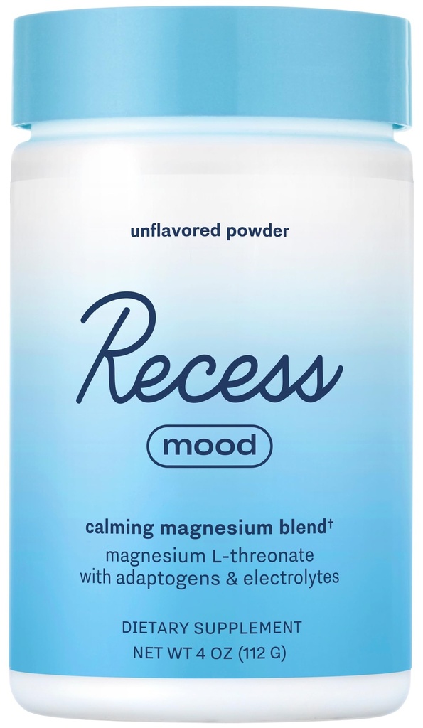 Upota Mielialajauhe, rauhoittava magnesium L-treonaatti Blend kanssa intohimo kukka, L-Theanine, Elektrolyytit, Magnesium Calm Support Powder täydennysosa - Unmakuinen 28 tarjoilu Tub