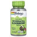 SOLARAY Echinacea- ja Elderberry-kapselit, 440 mg 100