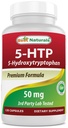 Paras Naturals 5- HTP 50 mg 120 kapselia, 5 HTP kapselia tukee rentoutumista ja levollista unta