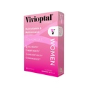 Vivioptaali Naiset, 30 kapselia, CoQ10 & Omega-3, monivitamiini & monimineraali, gluteeniton, saksalainen Formula